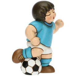 THUN Bimbo calciatore azzurro* Bomboniere Cresima|Bomboniere Comunione