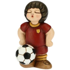 THUN Bimbo calciatore giallo piccolo* Bomboniere Cresima|Bomboniere Comunione