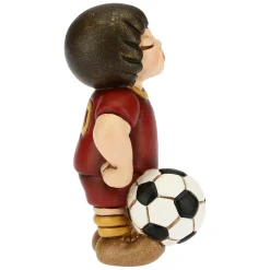 THUN Bimbo calciatore giallo piccolo* Bomboniere Cresima|Bomboniere Comunione