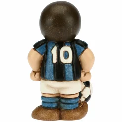 THUN Bimbo calciatore nero azzurro piccolo* Bomboniere Cresima|Bomboniere Comunione