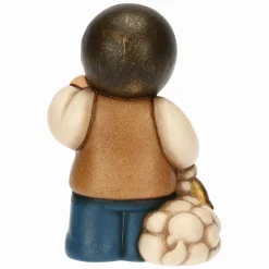 THUN Bimbo con lanterna in ceramica Presepe Classico* Presepe