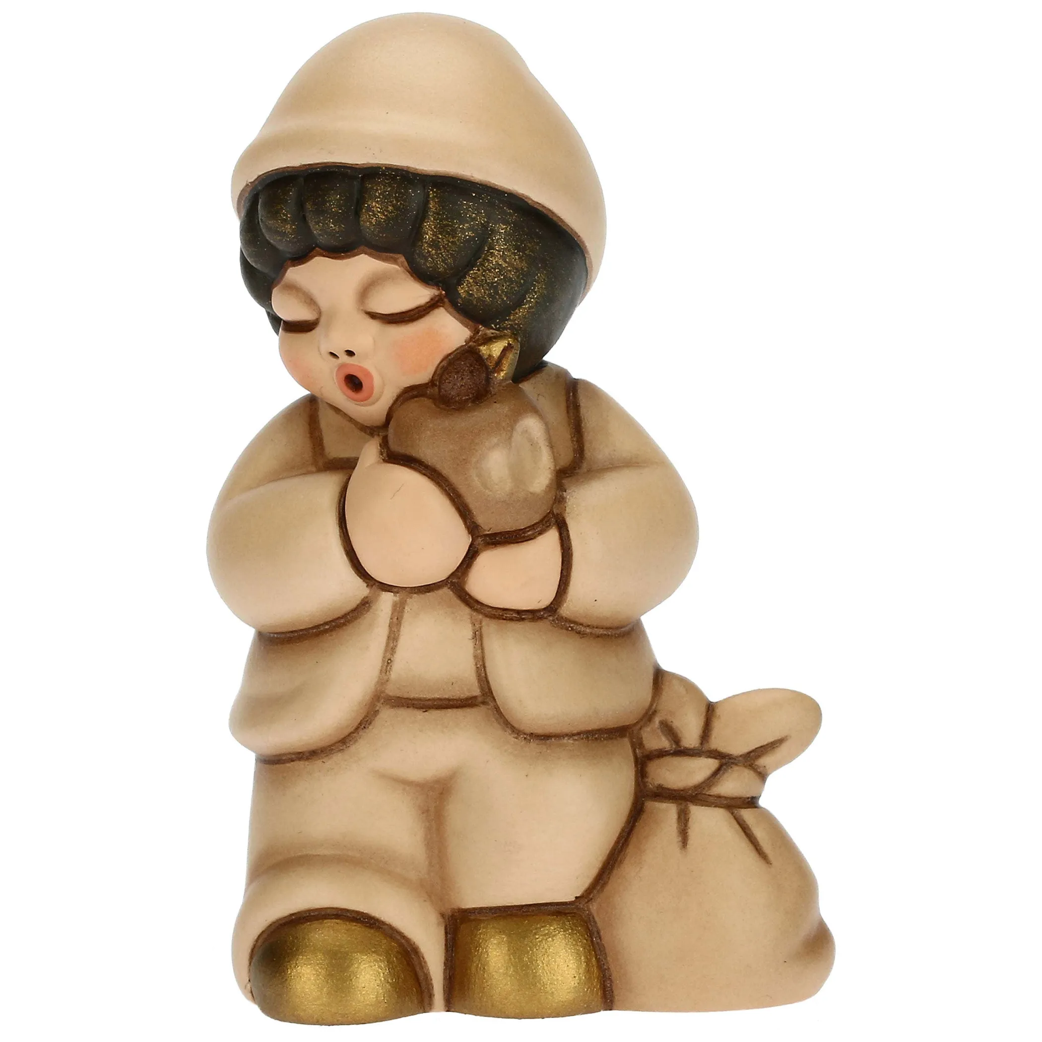 THUN Bimbo con mela beige Presepe classico* Presepe