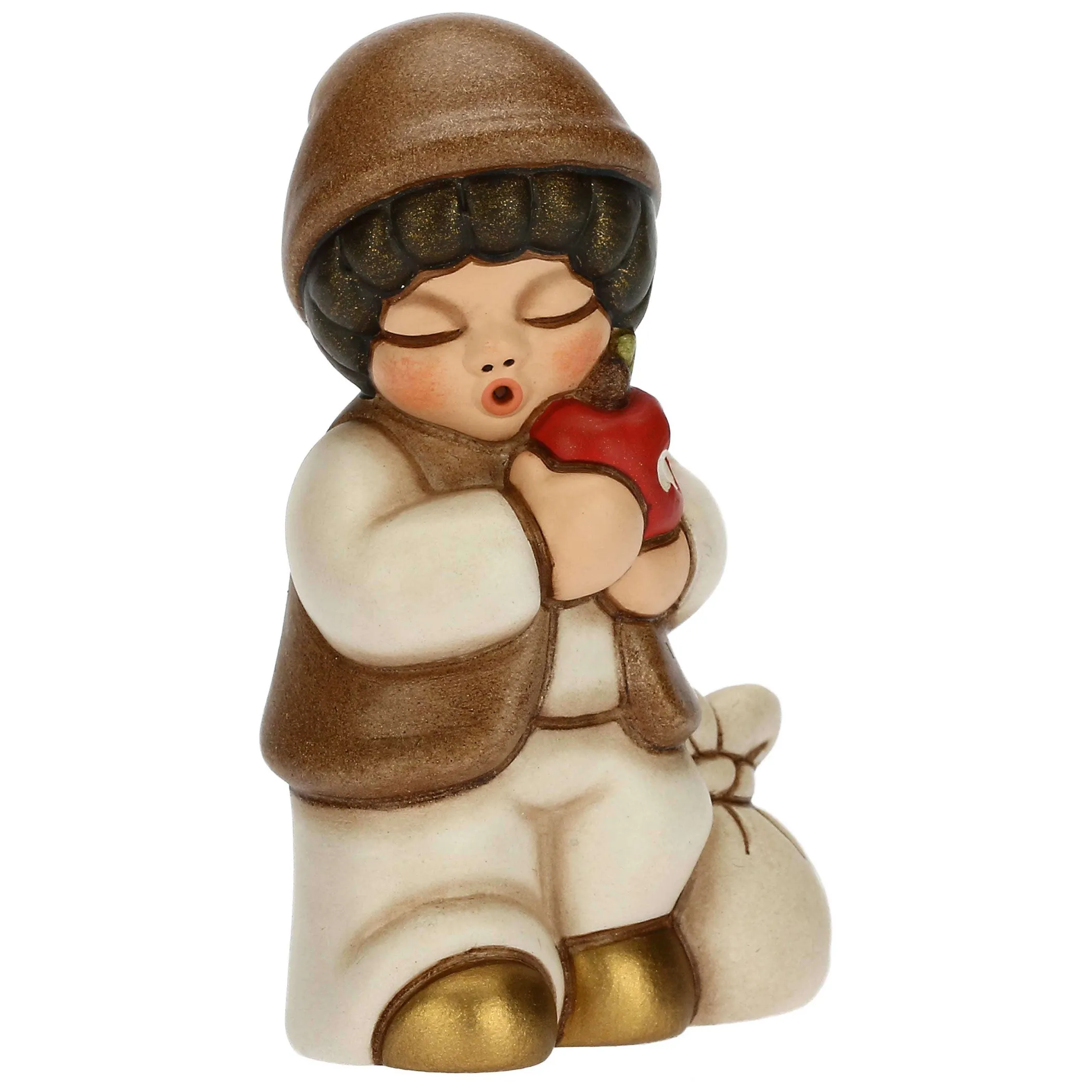 THUN Bimbo con mela bianco Presepe classico* Presepe