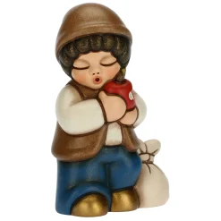 THUN Bimbo con mela blu Presepe classico* Presepe