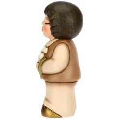 THUN Bimbo in ceramica con giglio* Bomboniere Cresima|Bomboniere Comunione