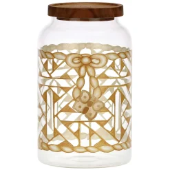 THUN Biscottiera in vetro AbbracciAMI* Biscottiere E Barattoli|Altri Complementi Per La Tavola