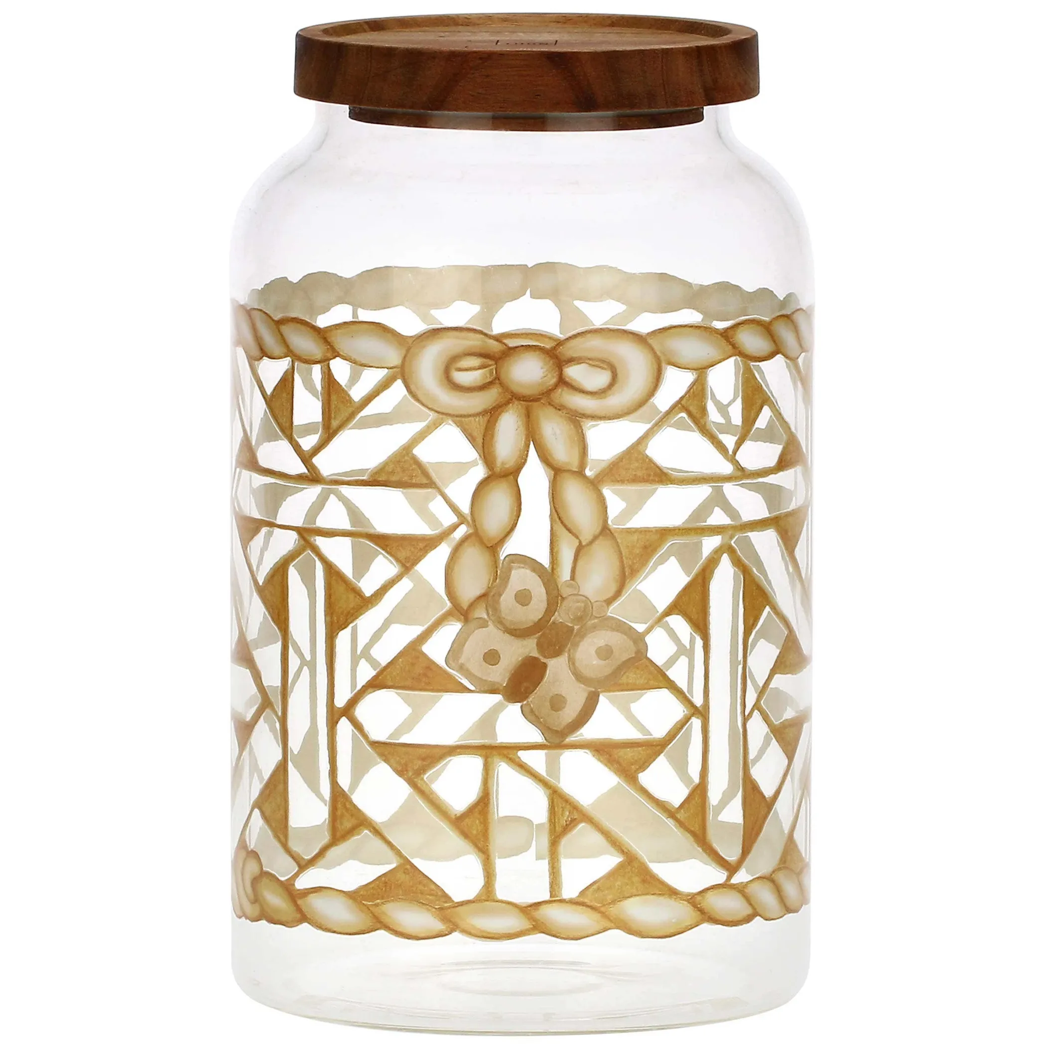 THUN Biscottiera in vetro AbbracciAMI* Biscottiere E Barattoli|Altri Complementi Per La Tavola