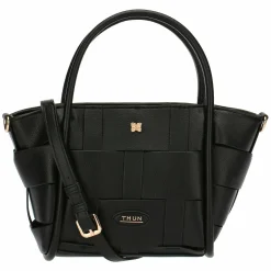 THUN Borsa Intreccio in ecopelle, nero, piccola* Borse, Portafogli E Trousse