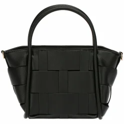 THUN Borsa Intreccio in ecopelle, nero, piccola* Borse, Portafogli E Trousse