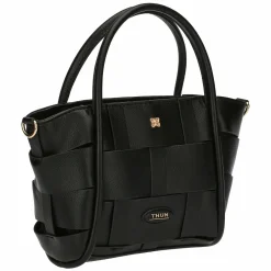 THUN Borsa Intreccio in ecopelle, nero, piccola* Borse, Portafogli E Trousse