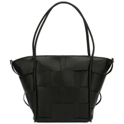 THUN Borsa intreccio in ecopelle grande, nero* Borse, Portafogli E Trousse