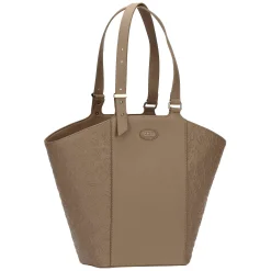 THUN Borsa shopping taupe a forma di vela Prestige* Borse, Portafogli E Trousse