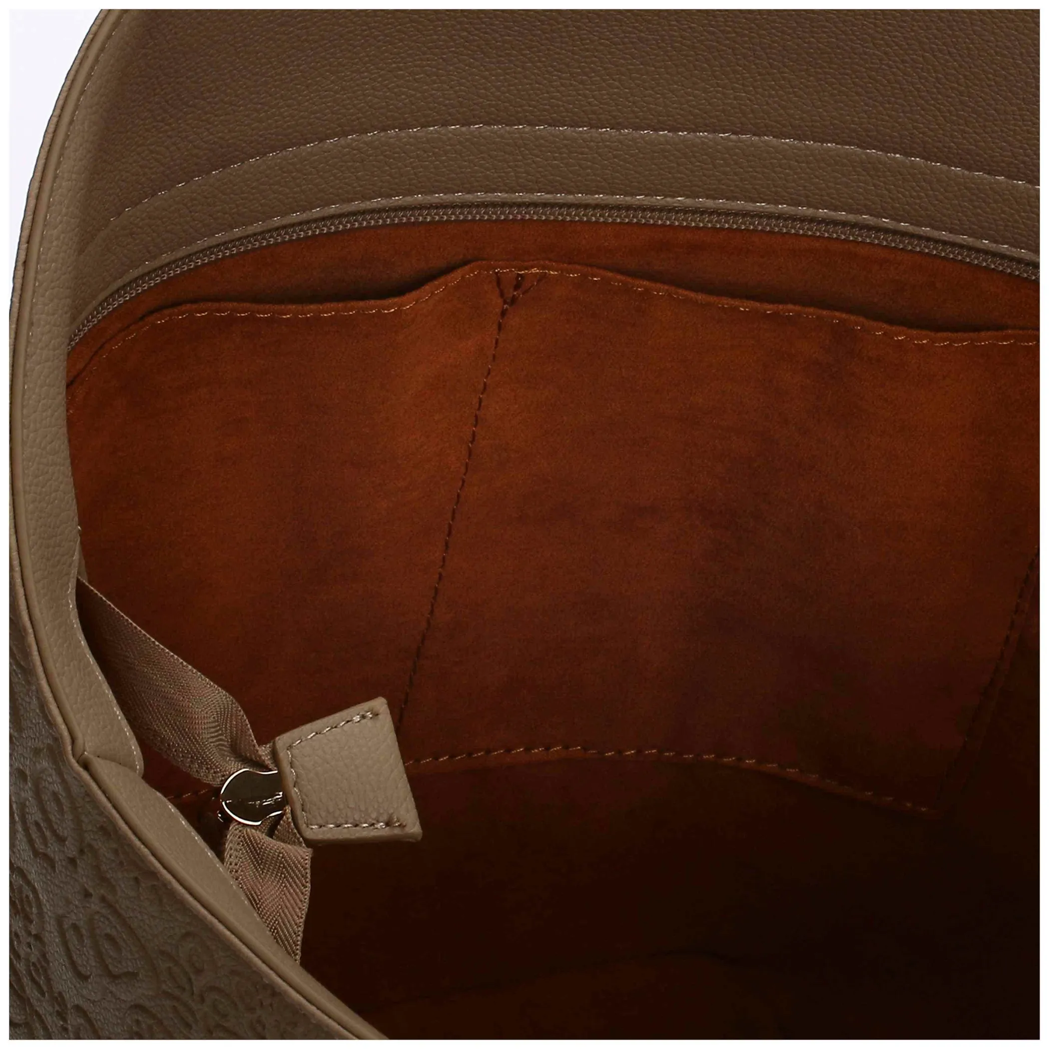 THUN Borsa shopping taupe a forma di vela Prestige* Borse, Portafogli E Trousse