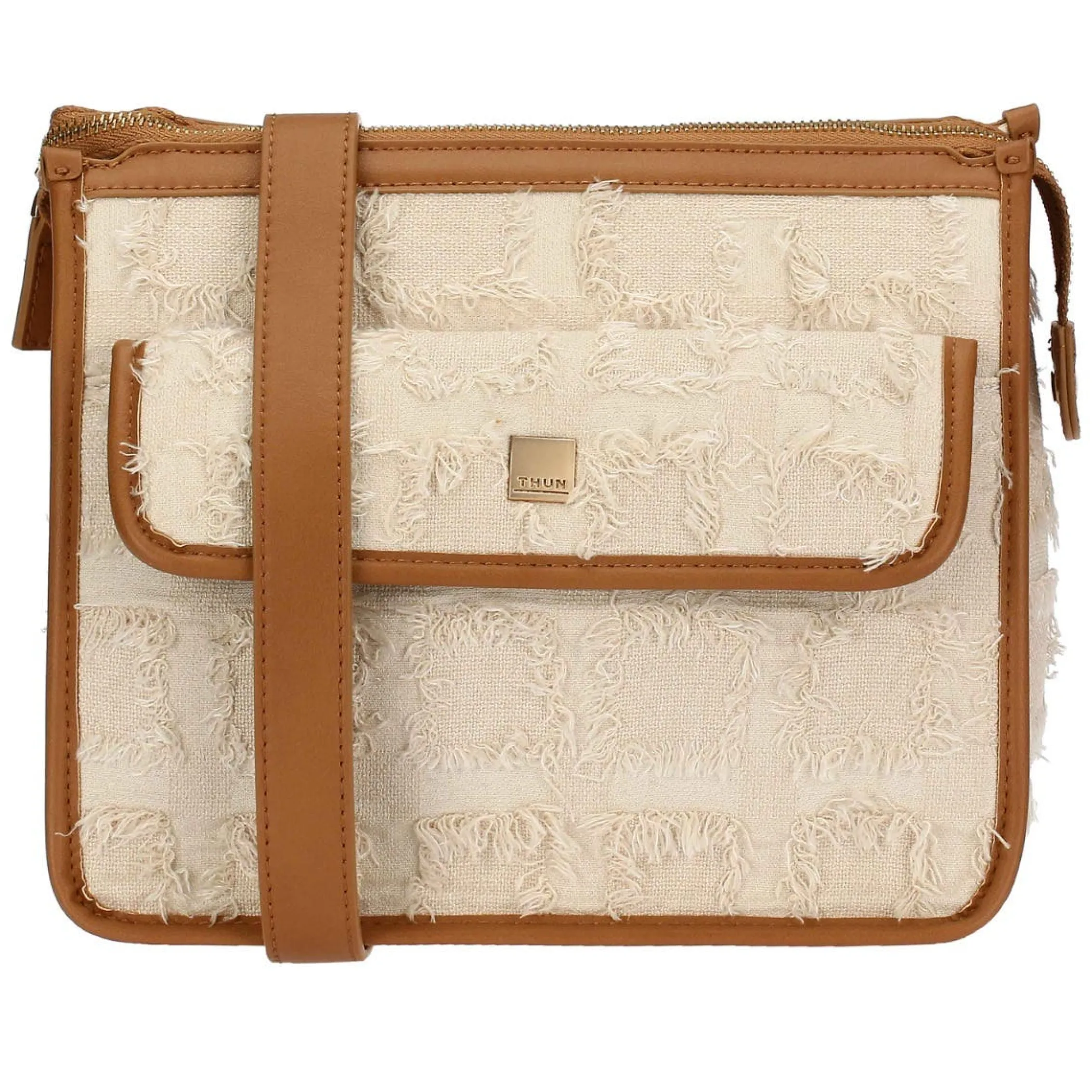 THUN Borsa tracolla in tessuto ed ecopelle* Borse, Portafogli E Trousse