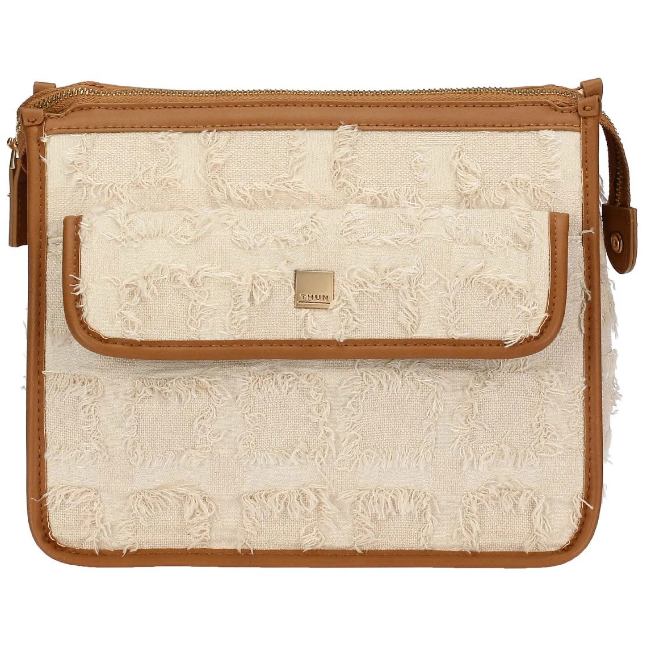 THUN Borsa tracolla in tessuto ed ecopelle* Borse, Portafogli E Trousse