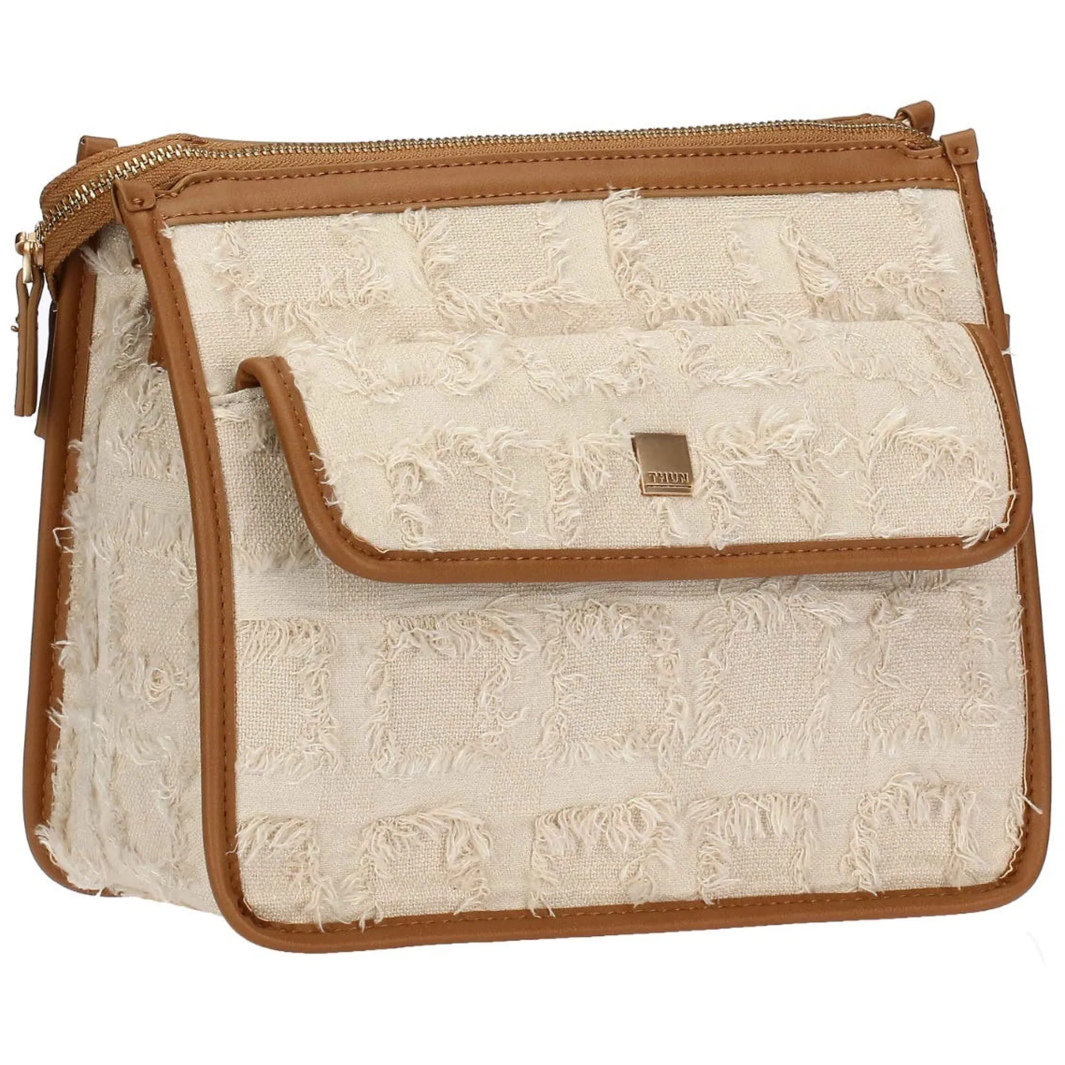 THUN Borsa tracolla in tessuto ed ecopelle* Borse, Portafogli E Trousse