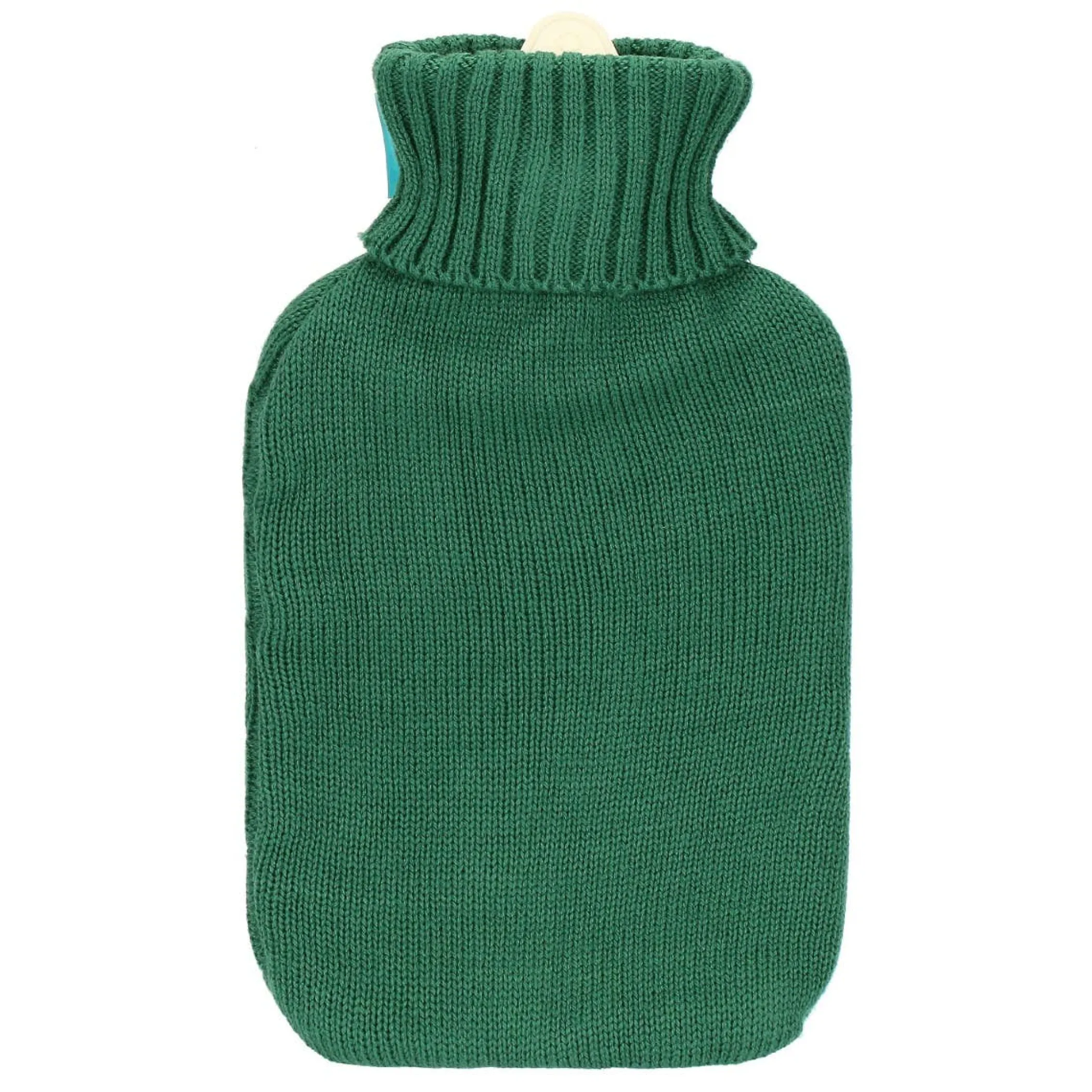 THUN Boule acqua calda con cover in tricot jaqard AbbracciAMI, verde* Tessile Casa