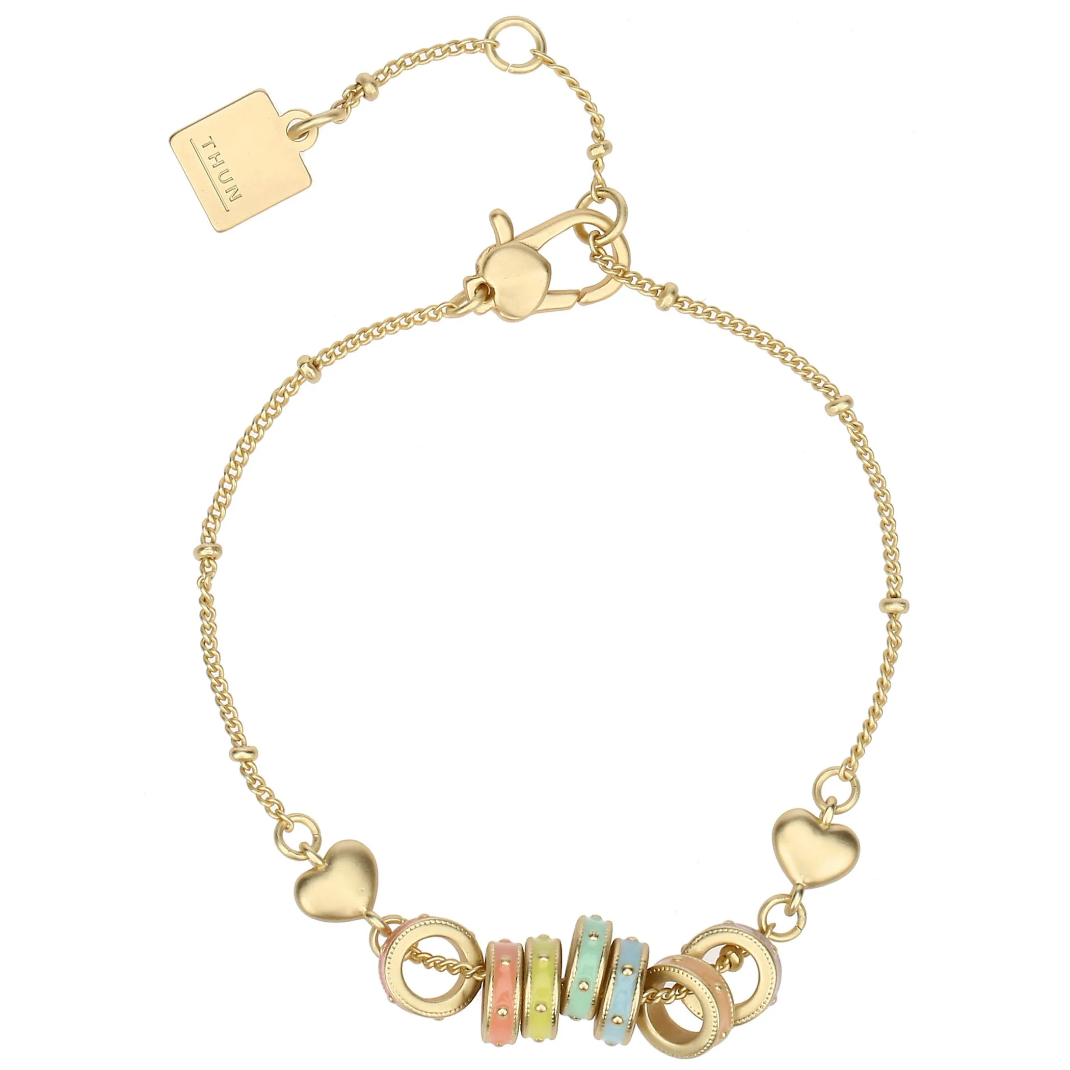 THUN Bracciale con anellini smaltati* Bracciali