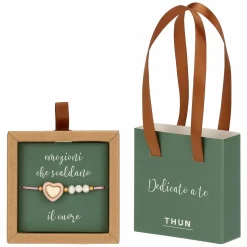 THUN Bracciale con cuore rosa* Bracciali