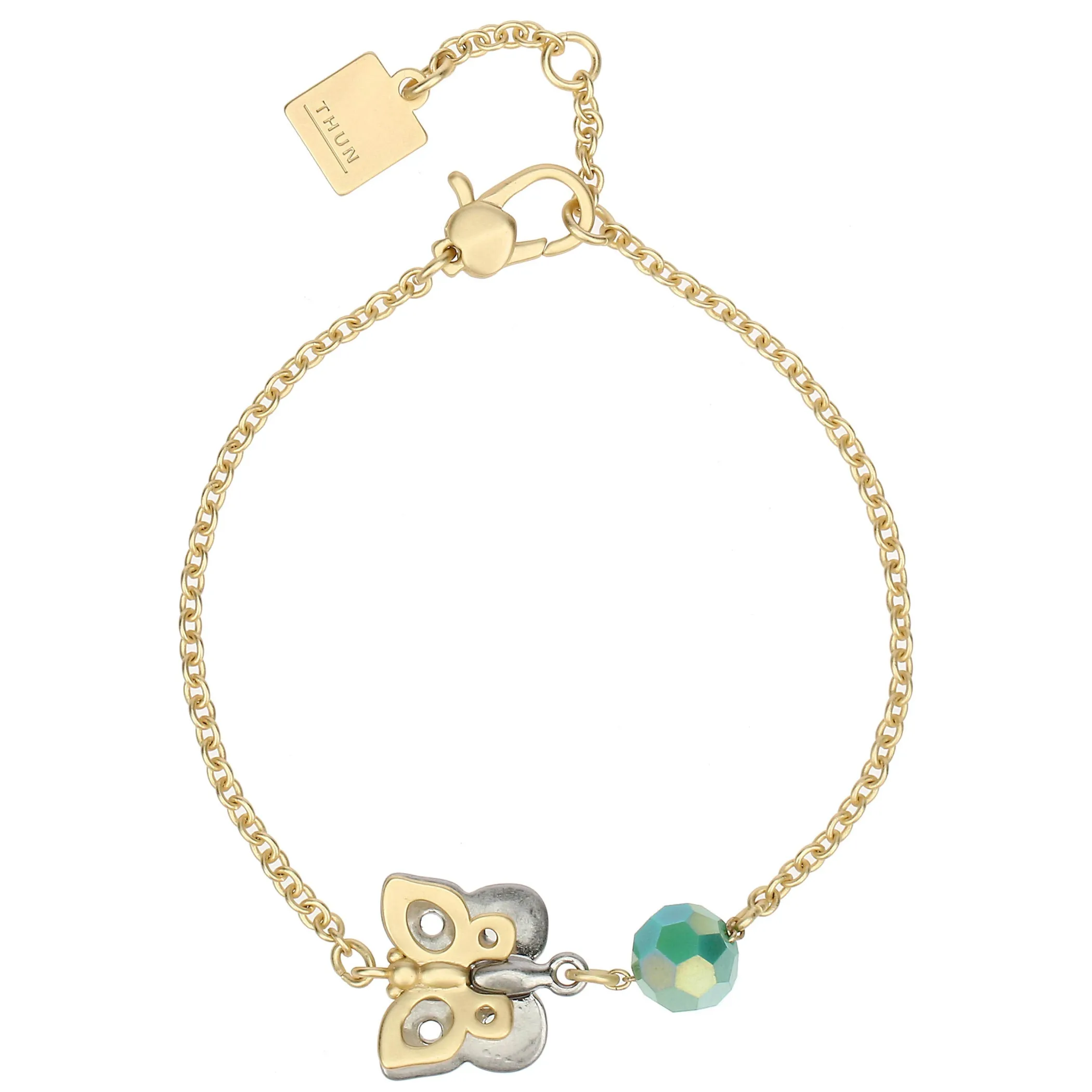 THUN Bracciale con farfalla e perlina* Bracciali