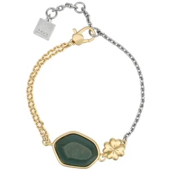 THUN Bracciale con pietra ceramica e quadrifoglio* Bracciali