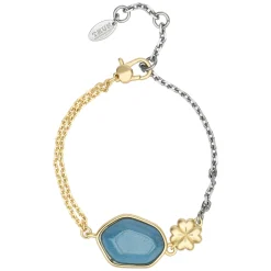 THUN Bracciale con pietra in ceramica e quadrifoglio* Bracciali