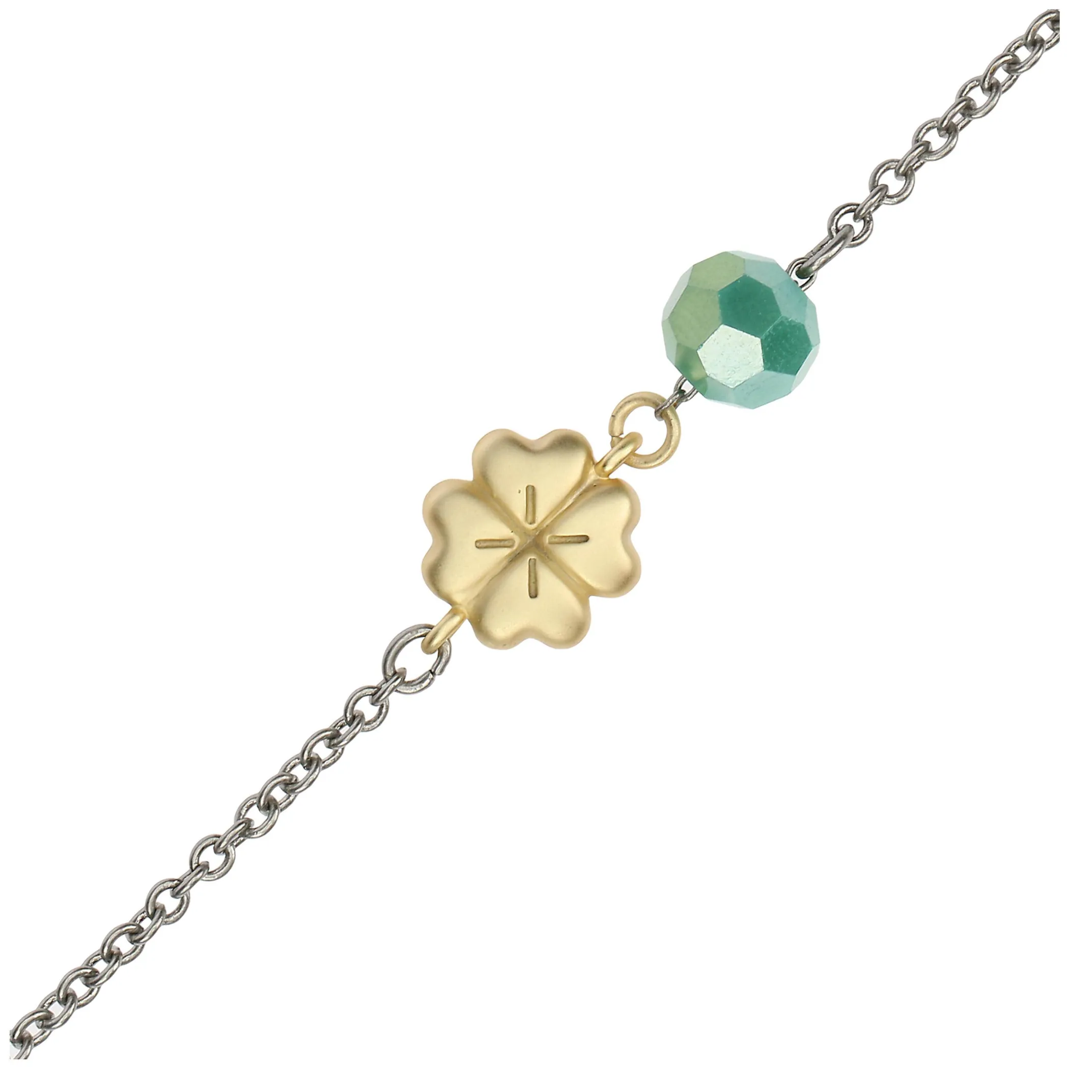 THUN Bracciale con quadrifoglio e perlina* Bracciali