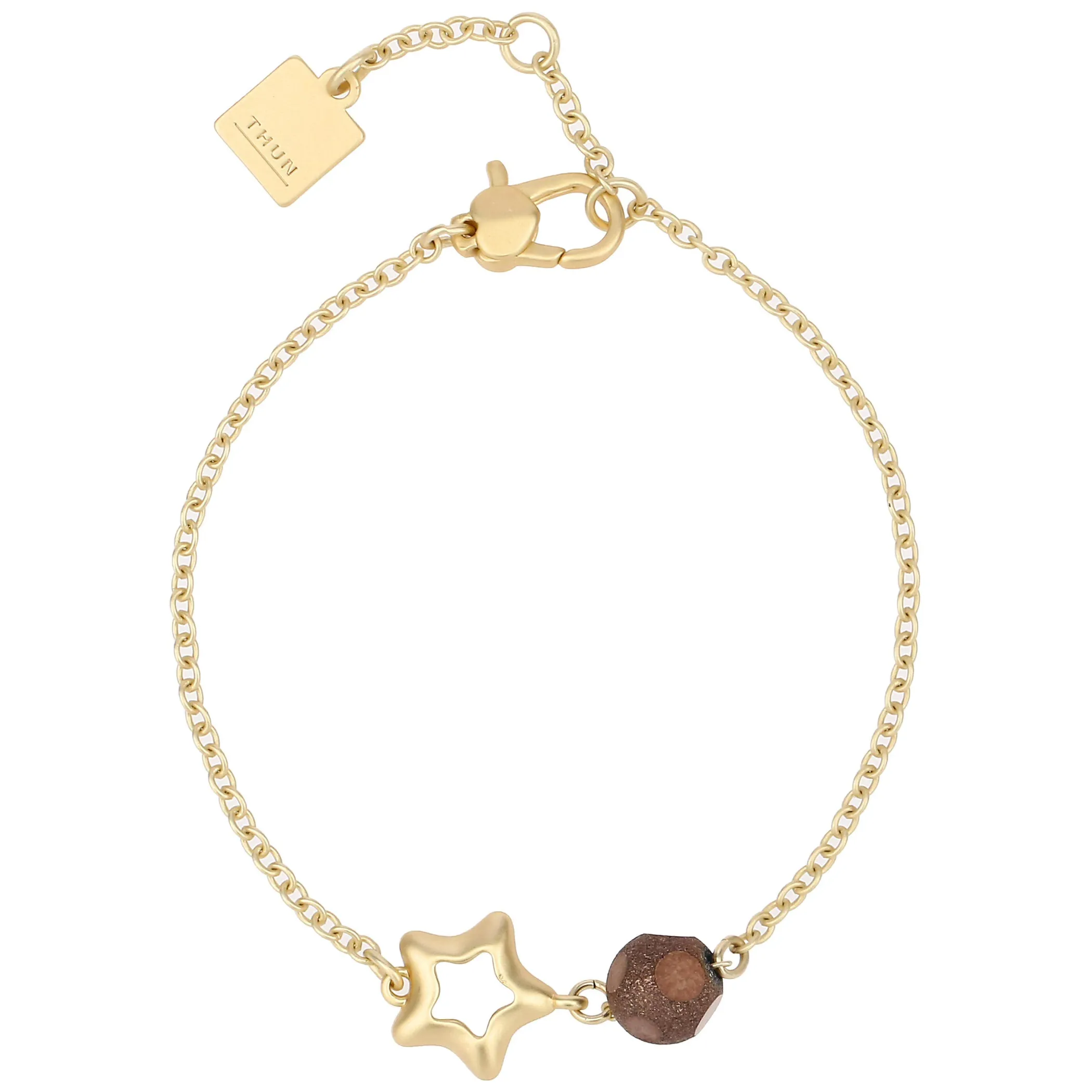 THUN Bracciale con stella e cristallo* Bracciali