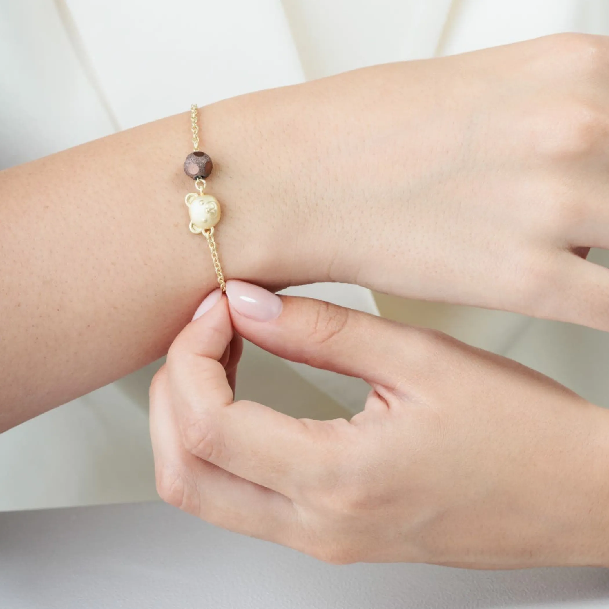 THUN Bracciale con teddy e cristallo* Bracciali