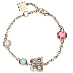 THUN Bracciale farfalla 2 punti luce verde* Bracciali