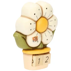THUN Calendario con margherita e farfalla Ella in ceramica Country* Country|Calendari