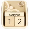 THUN Calendario da tavolo in ceramica Iconic Elegance* Iconic Elegance|Calendari
