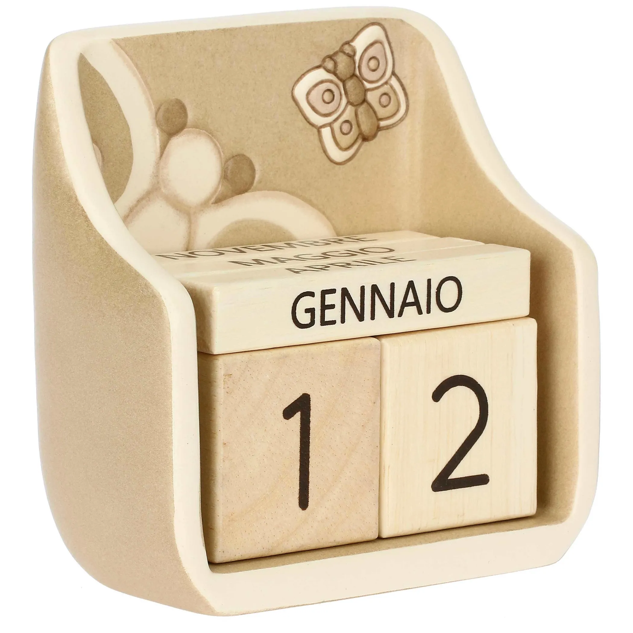 THUN Calendario da tavolo in ceramica Iconic Elegance* Iconic Elegance|Calendari