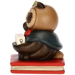 THUN Calendario laurea con gufo Lucky in ceramica* Figure|Calendari