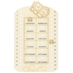 THUN Calendario perpetuo da parete in ceramica Elegance* Elegance|Calendari