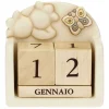THUN Calendario perpetuo da tavolo in ceramica Elegance* Elegance|Calendari