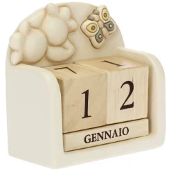THUN Calendario perpetuo da tavolo in ceramica Elegance* Elegance|Calendari