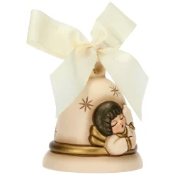 THUN Campanella beige Limited Edition 2022 angelo con stella* Angelo|Addobbi E Decorazioni Per Albero