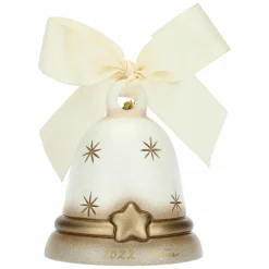 THUN Campanella bianca Limited Edition 2022 angelo con stella* Angelo|Addobbi E Decorazioni Per Albero