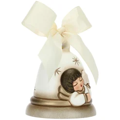 THUN Campanella bianca Limited Edition 2022 angelo con stella* Angelo|Addobbi E Decorazioni Per Albero