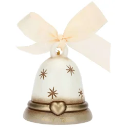 THUN Campanella limited edition 2023 bianca con teddy in ceramica* Teddy|Addobbi E Decorazioni Per Albero