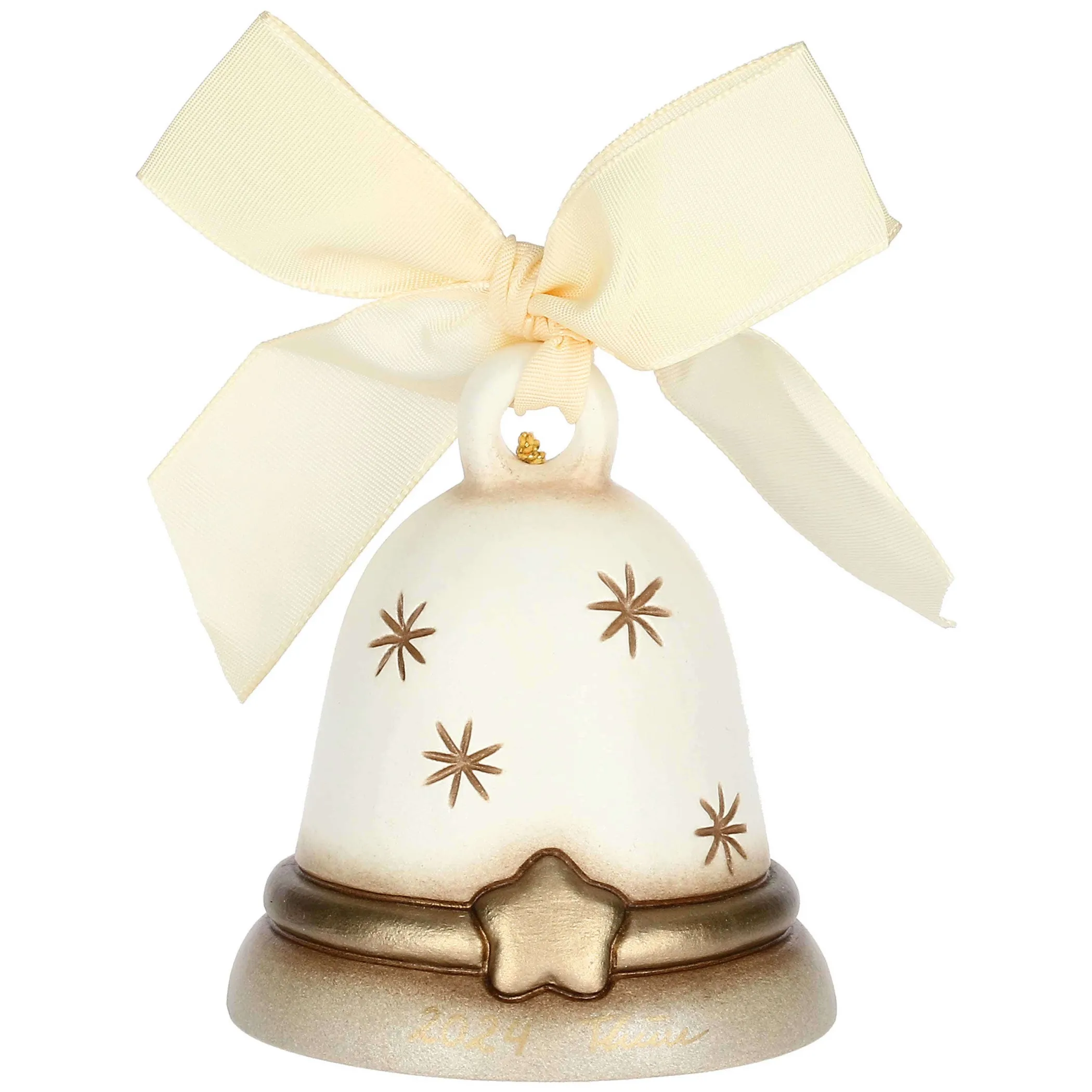 THUN Campanella Limited Edition 2024 con angelo in ceramica, bianco* Addobbi E Decorazioni Per Albero