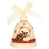 THUN Campanella Special Edition 2024 con Teddy in ceramica* Addobbi E Decorazioni Per Albero