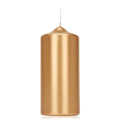 THUN Candela cilindrica oro grande Ø 60 mm* Candele Porta Candele