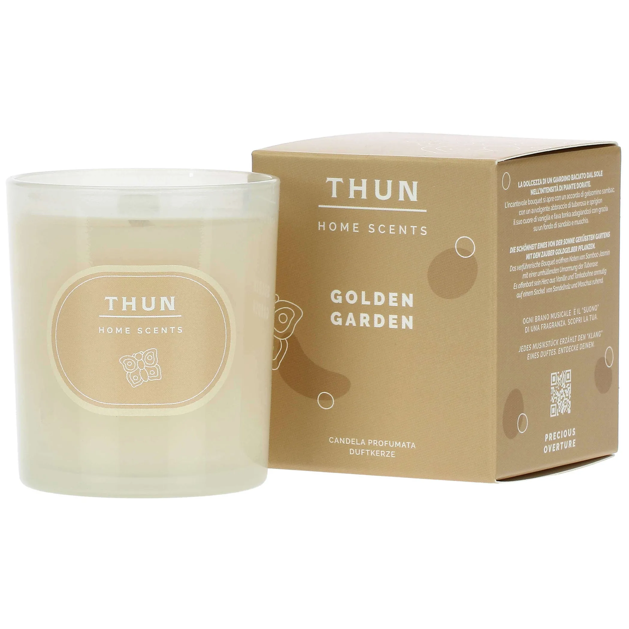 THUN Candela Golden Garden 170 g* Candele Porta Candele