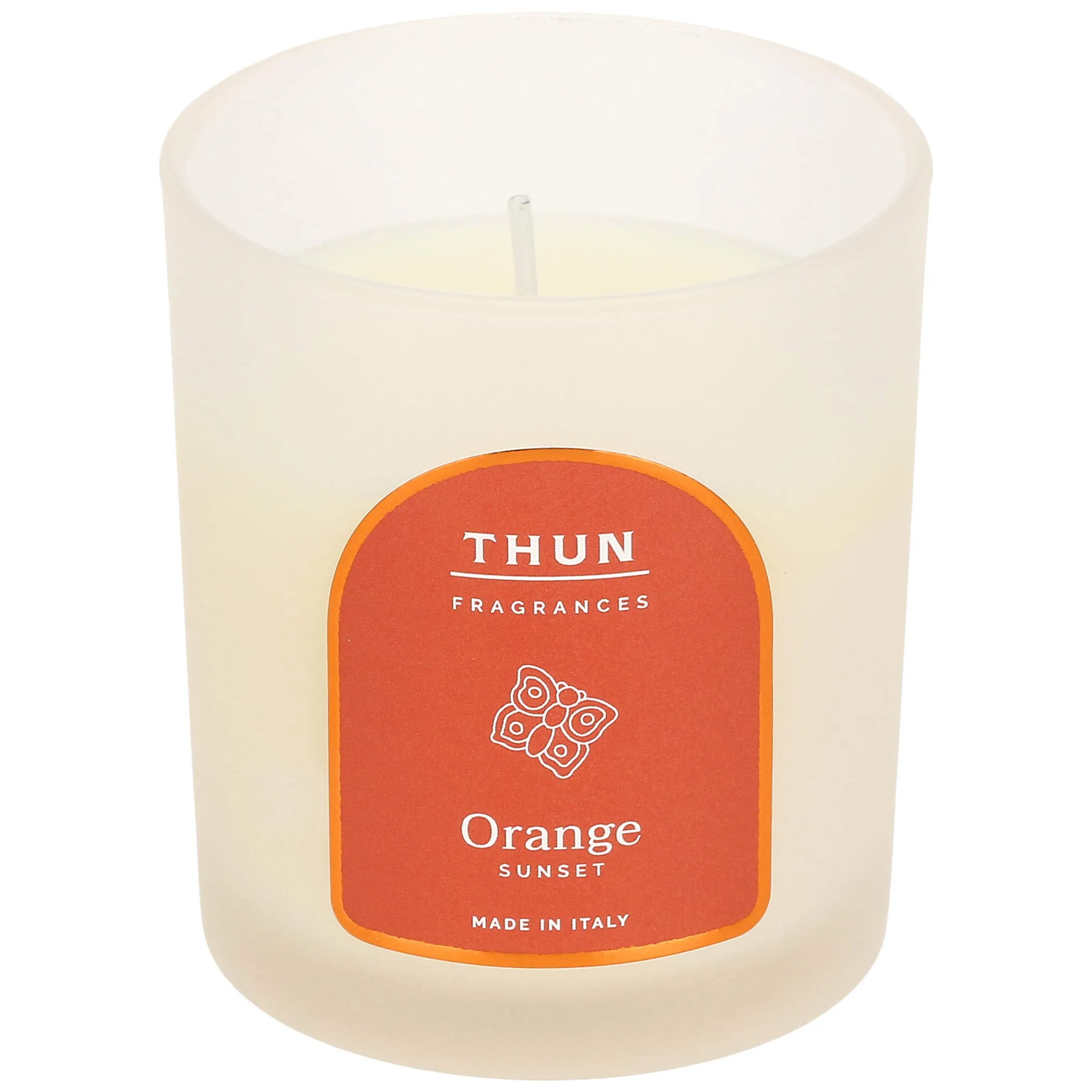 THUN Candela Orange Sunset Fragrances, piccola* Candele Porta Candele
