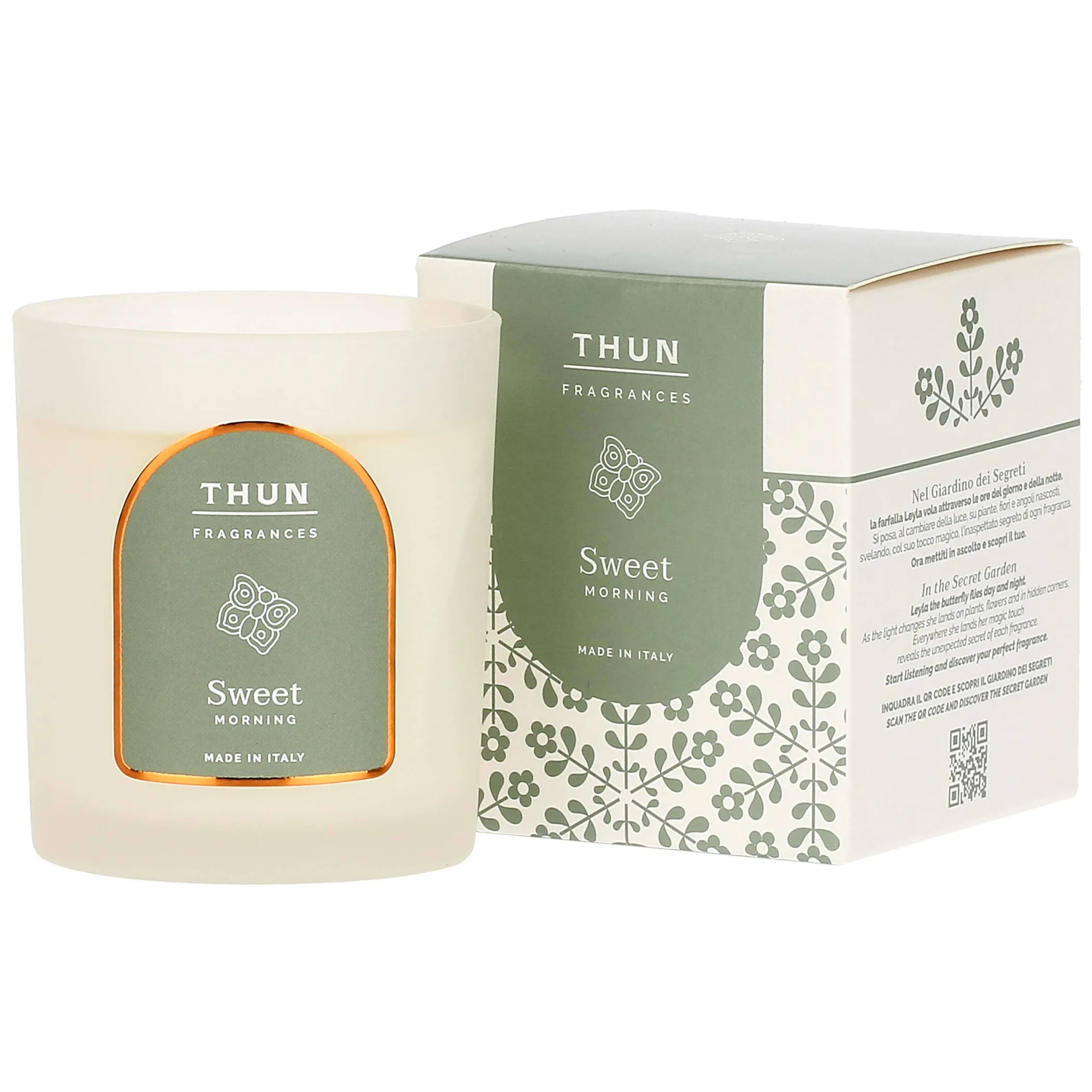 THUN Candela Sweet Morning Fragrances, piccola* Candele Porta Candele
