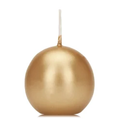 THUN Candela tonda oro media Ø 50 mm* Candele Porta Candele