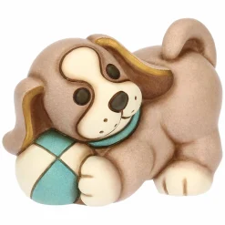 THUN Cane Todo che gioca a palla in ceramica, medio* Animali E Mini Animali|Figure