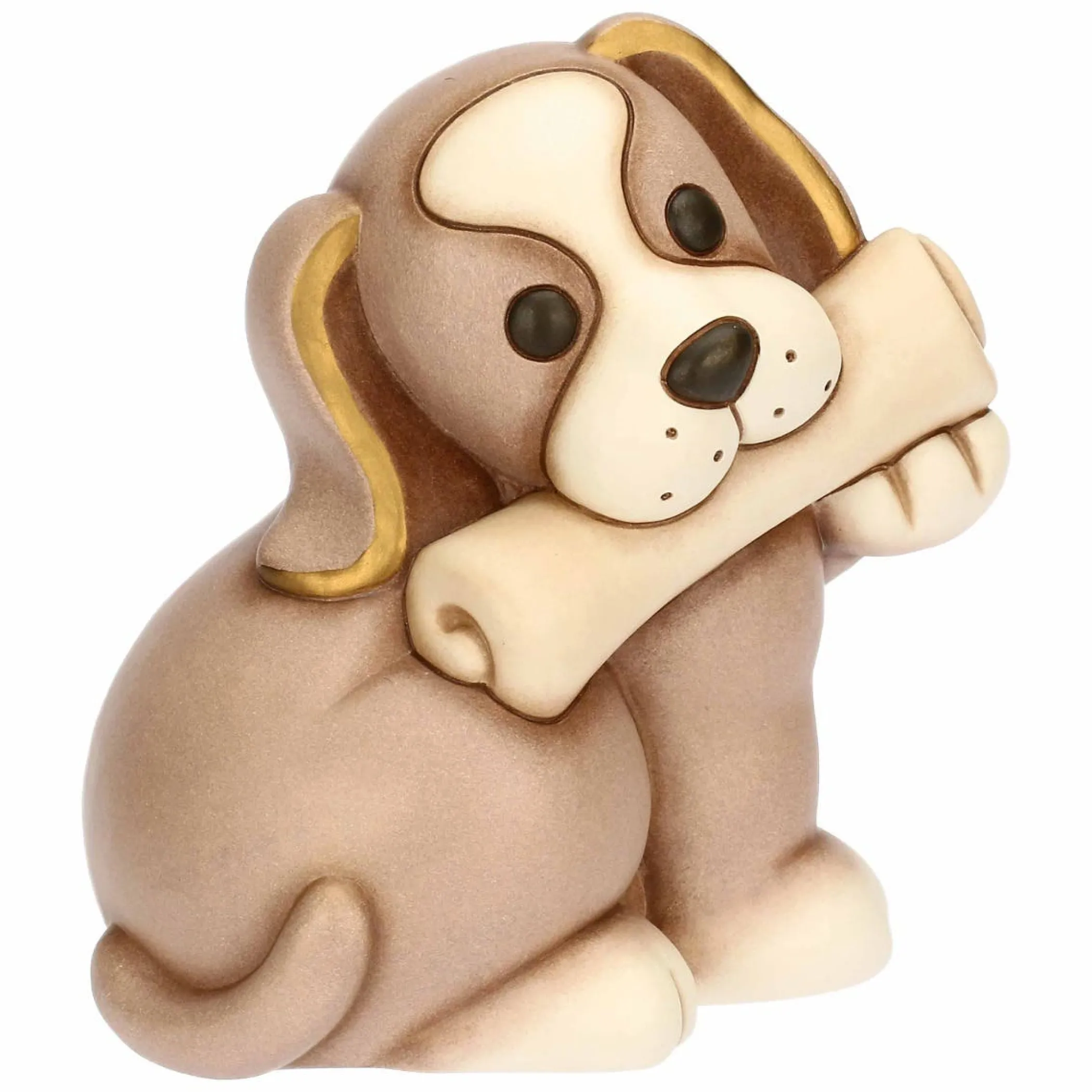 THUN Cane Todo con giornale in ceramica, grande* Animali E Mini Animali|Figure In Ceramica